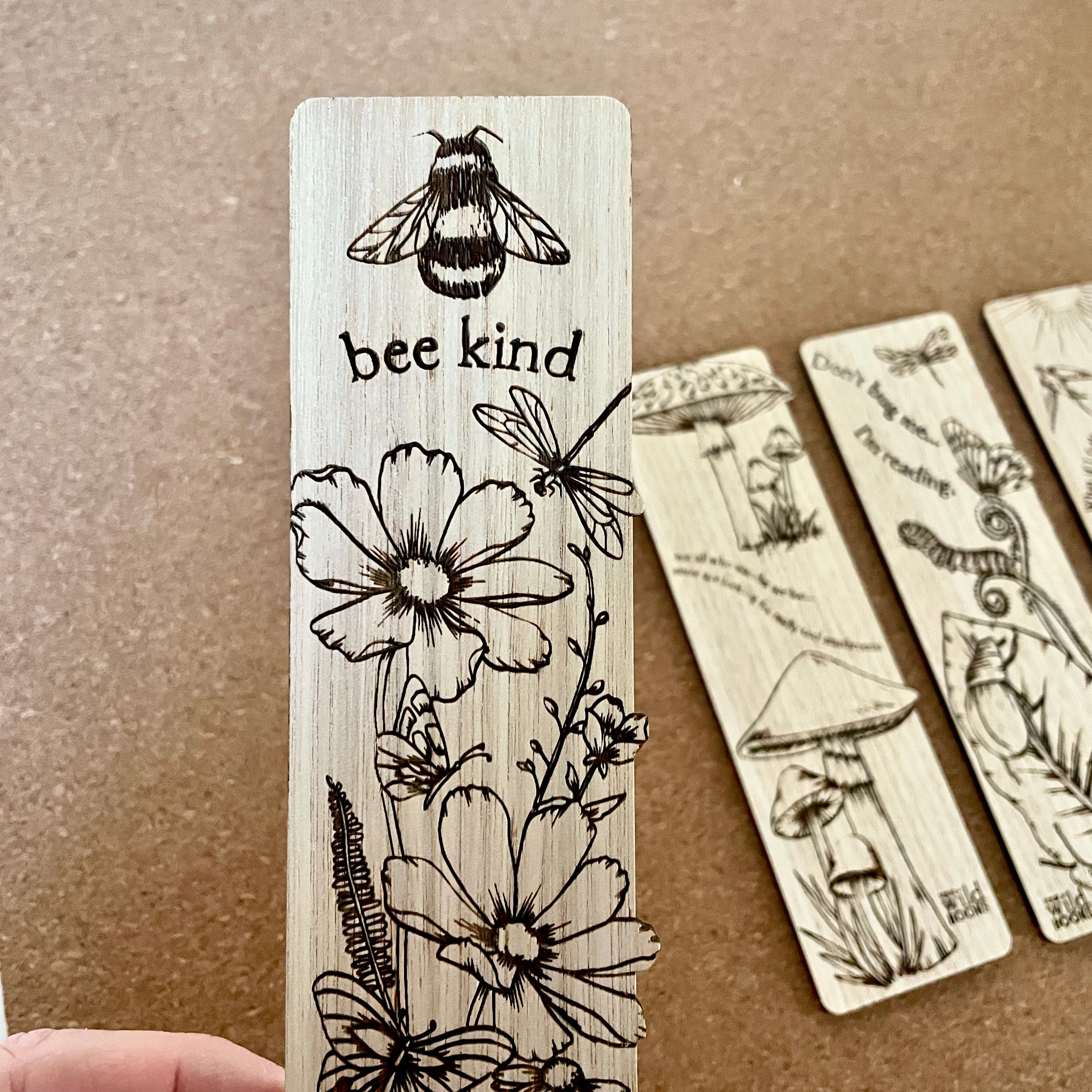 Wooden Bookmarks