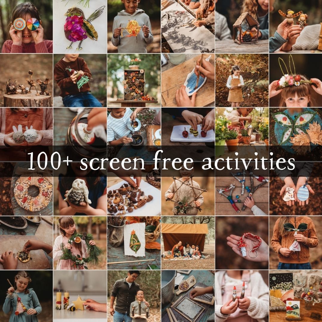 100+ screen free activities from Your Wild Books