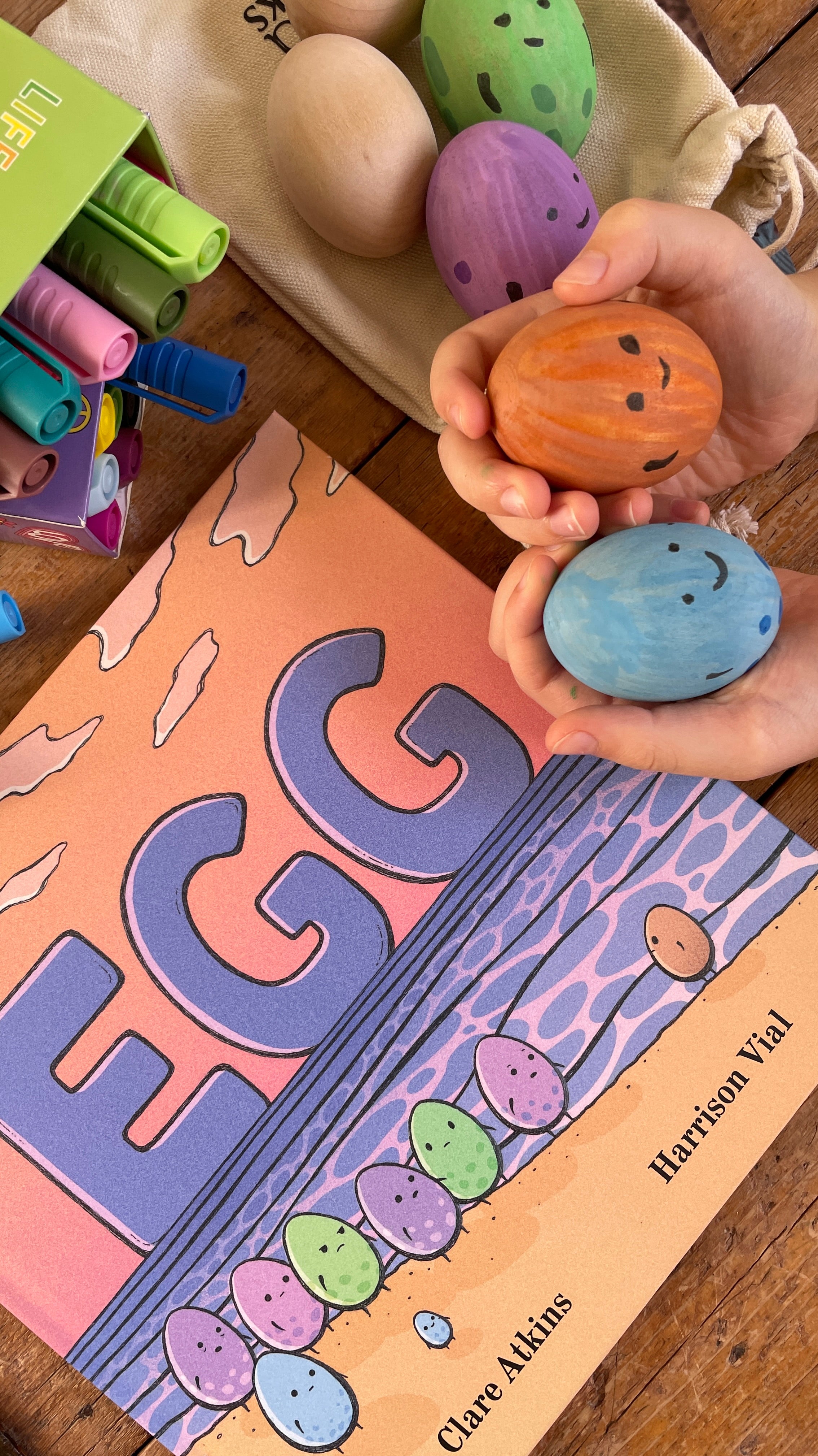 Wooden Eggs
