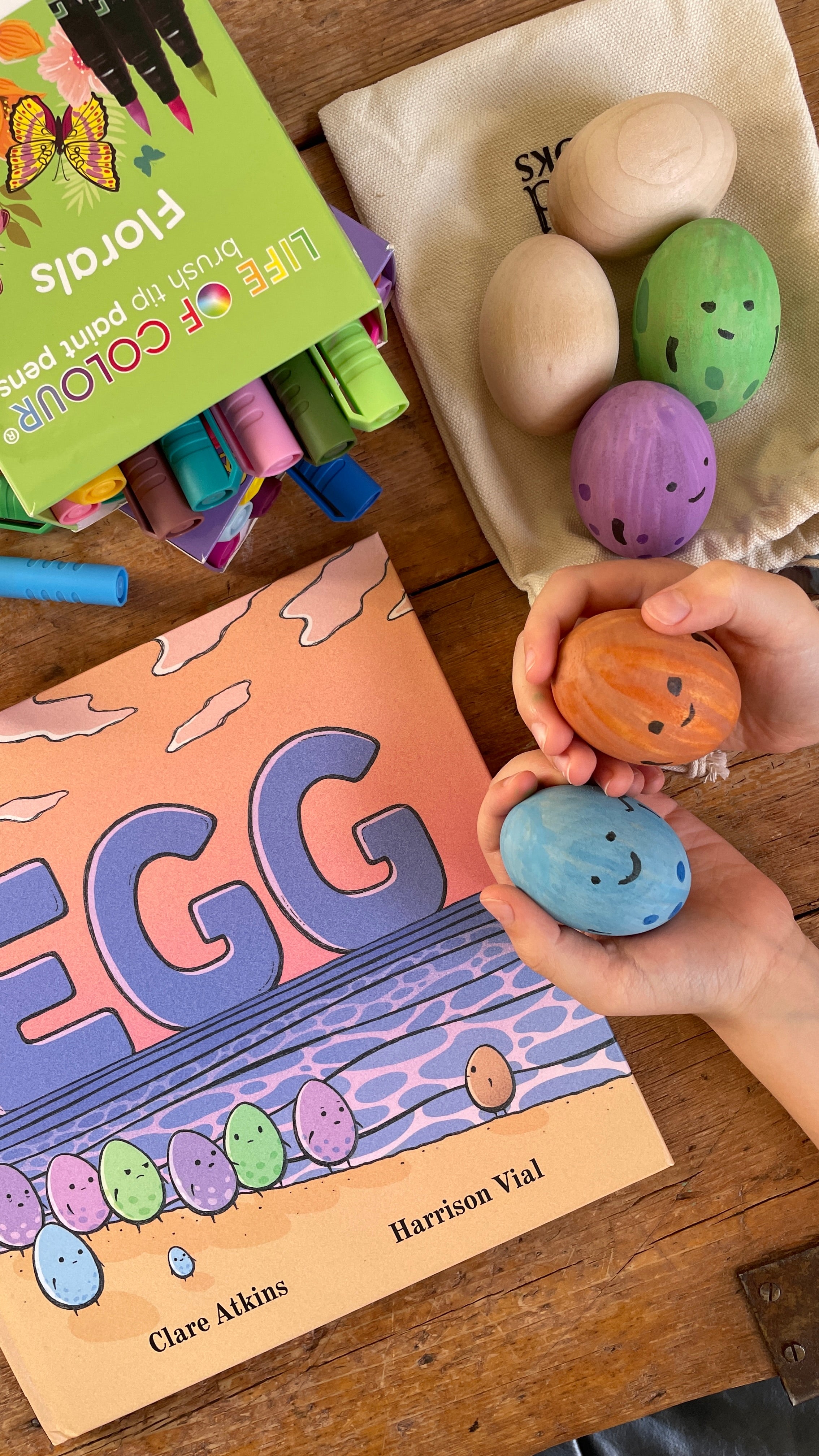 Wooden Eggs