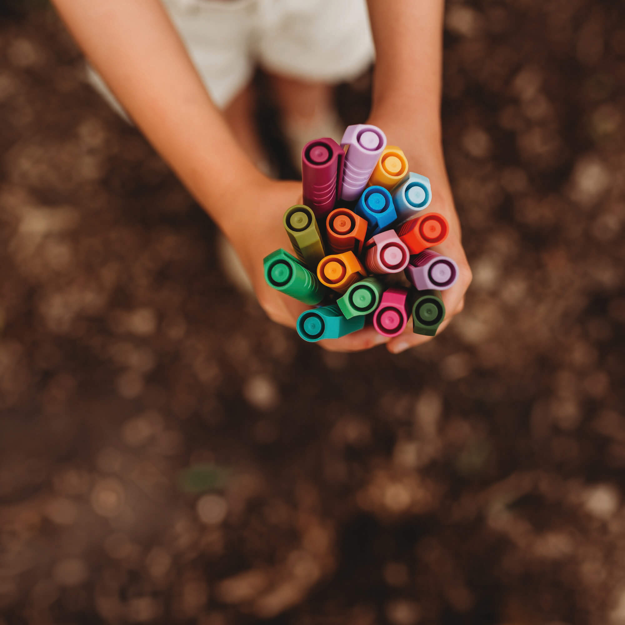 Florals colours brush tip paint pens from Life of Colour in Your Wild Books shop