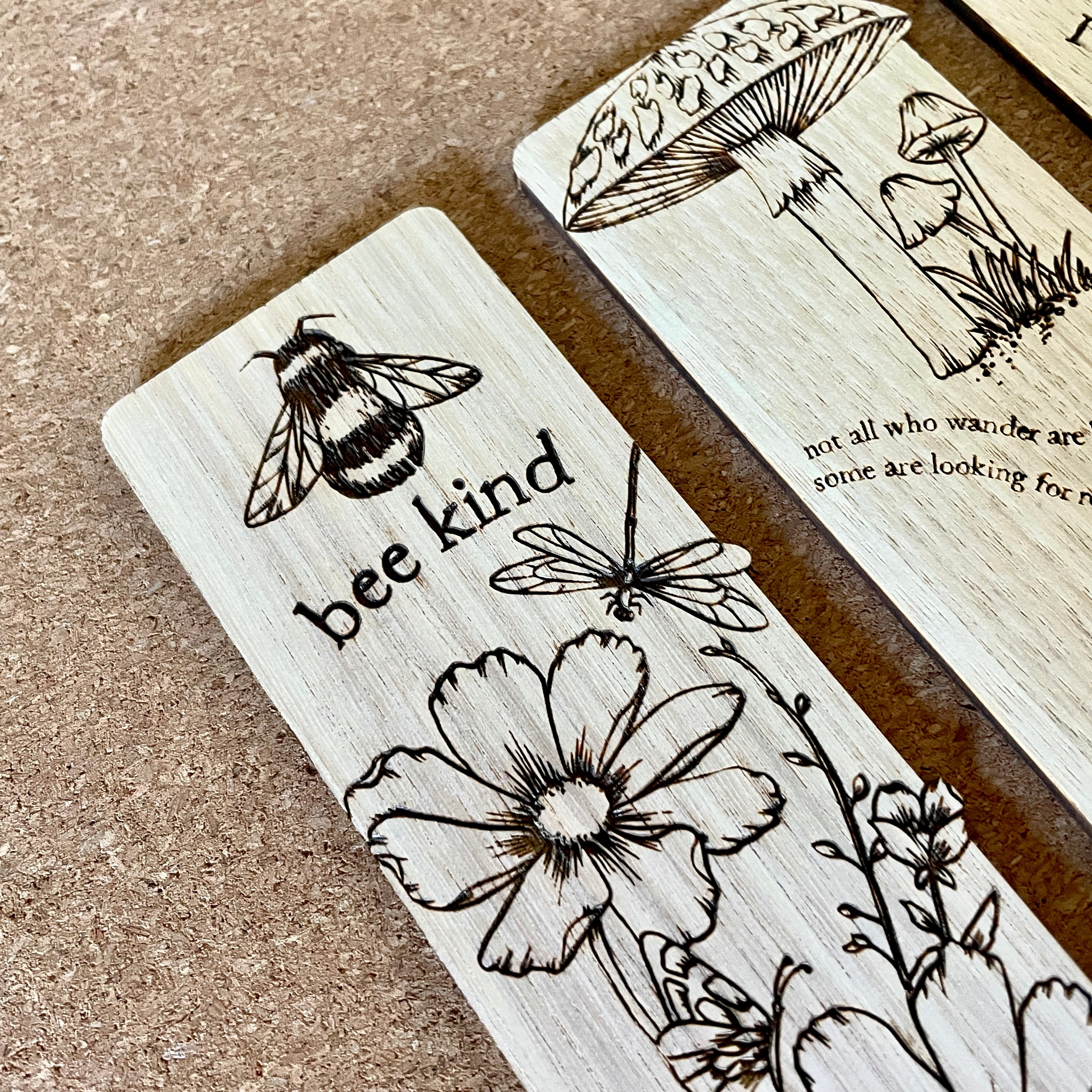 Wooden Bookmarks