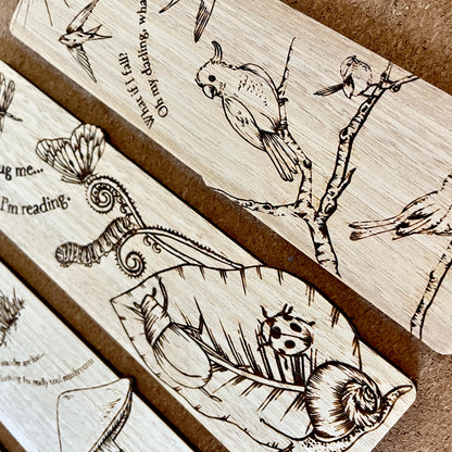 Wooden Bookmarks