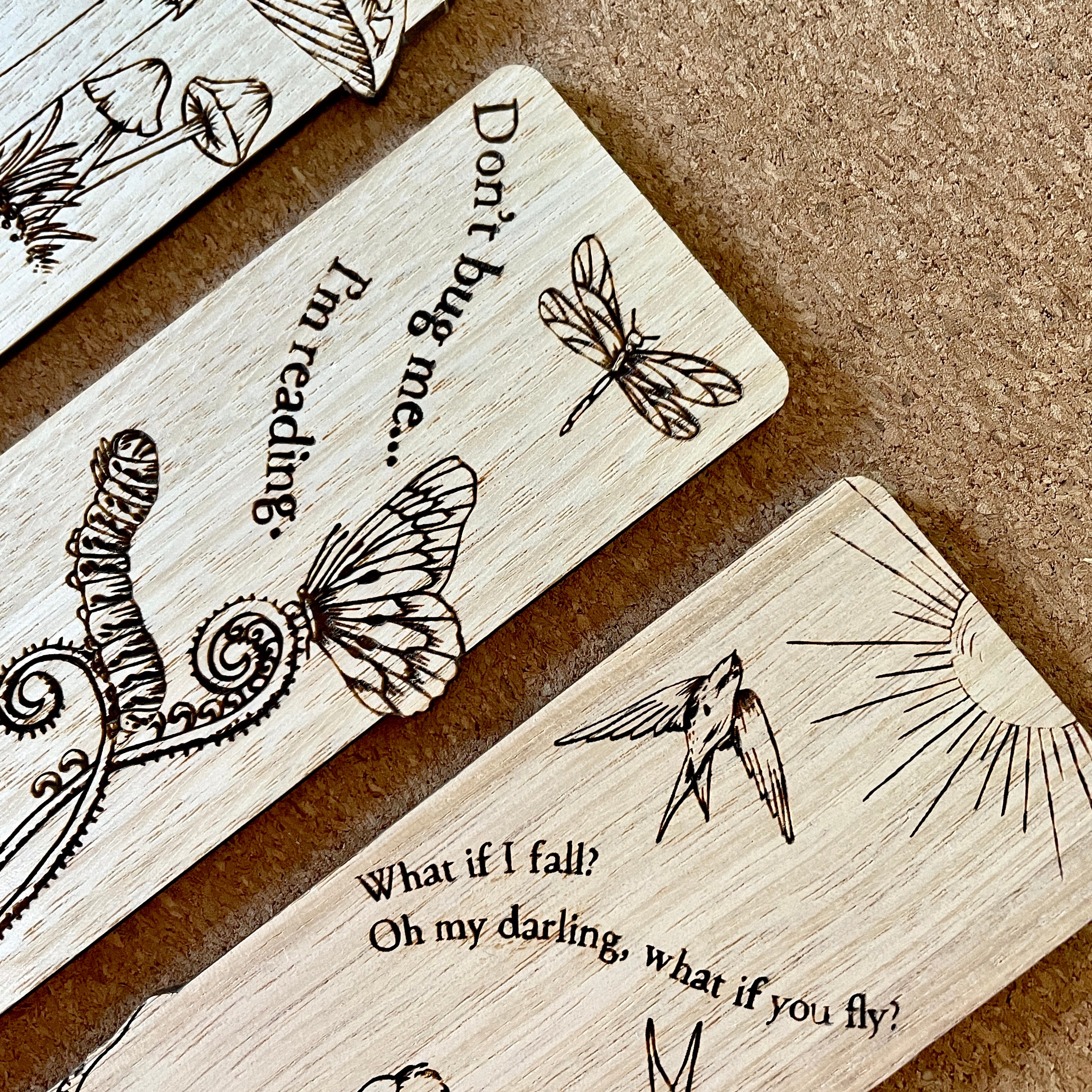 Wooden Bookmarks