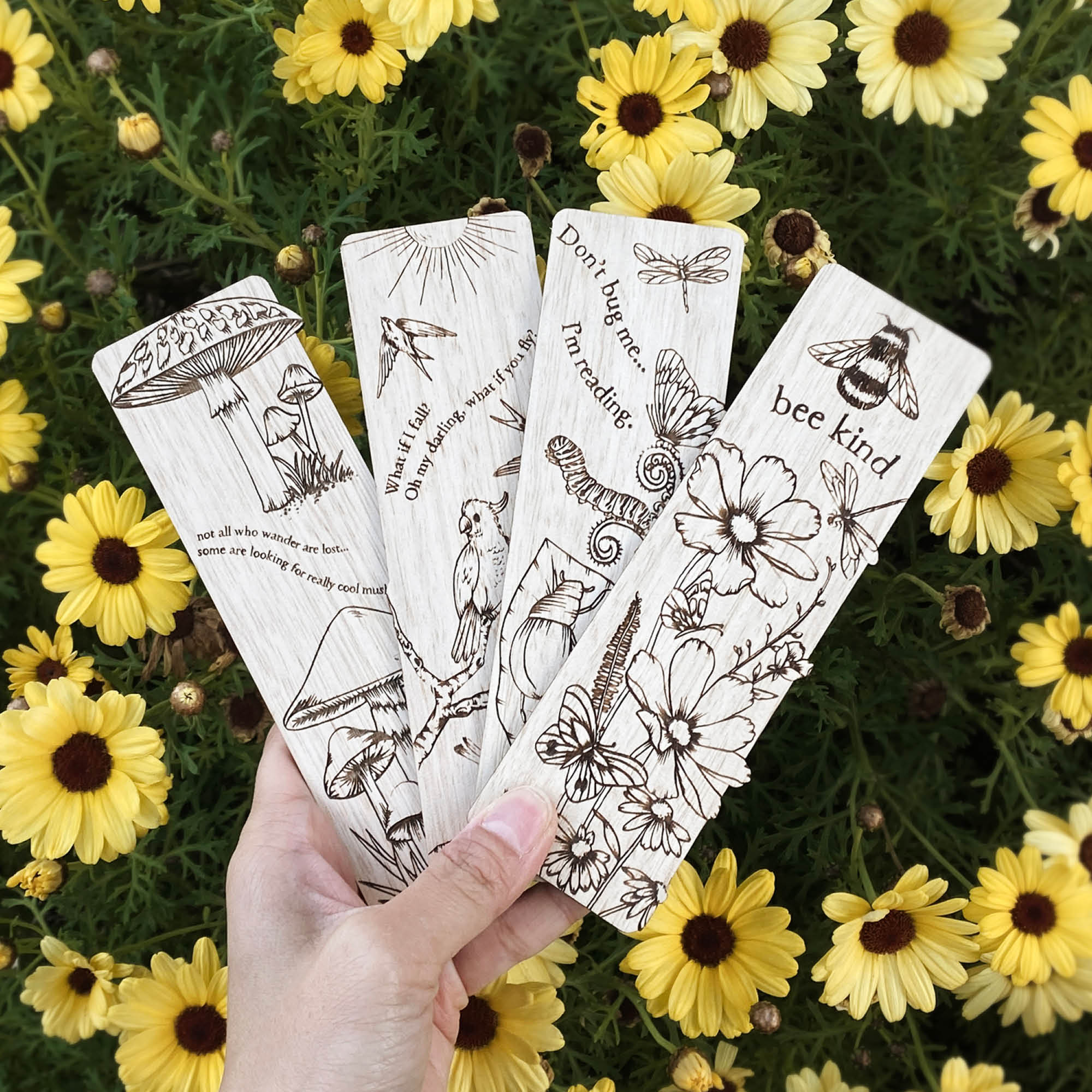 Wooden Bookmarks