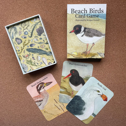 The Beach Birds Book + Card Game