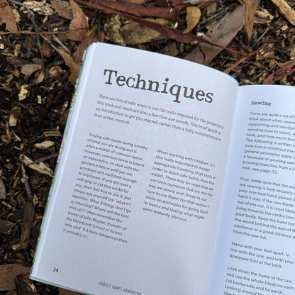 Forest Craft Handbook: Wood Whittling Book