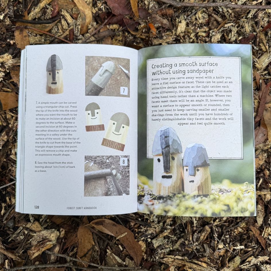 Forest Craft Handbook: Wood Whittling Book