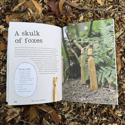 Forest Craft Handbook: Wood Whittling Book
