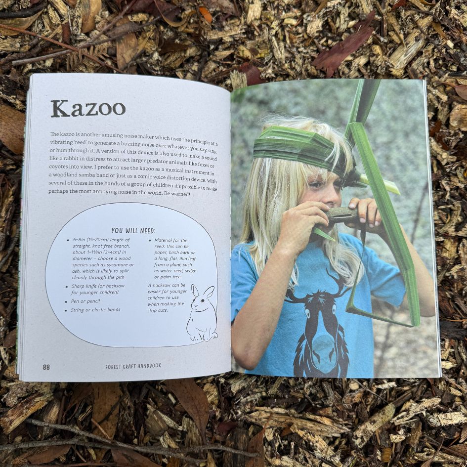 Forest Craft Handbook: Wood Whittling Book