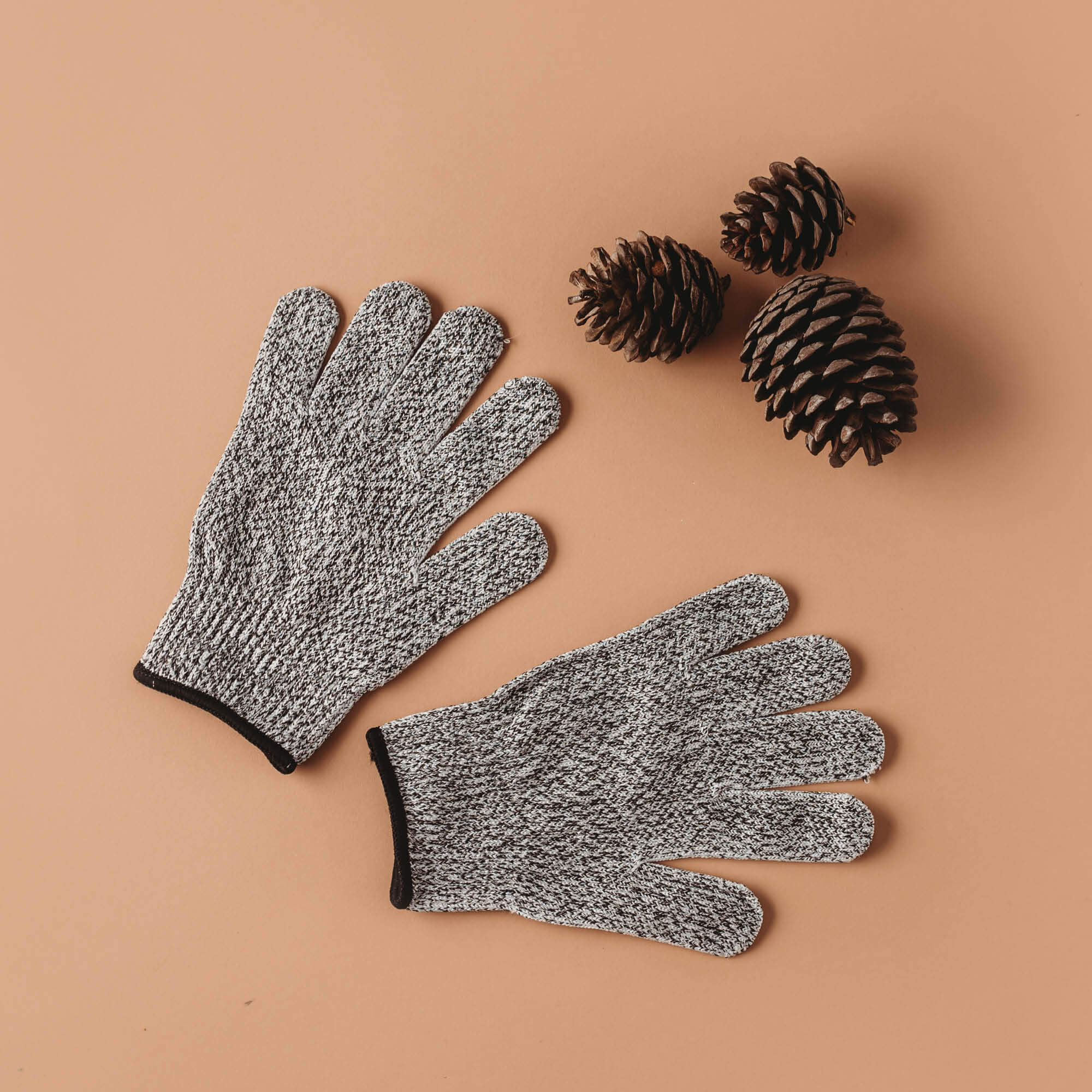 Cut resistant gloves for kids when doing wood whittling and using other tools for nature craft, from Your Wild Books. Level 5 HPPE protection.