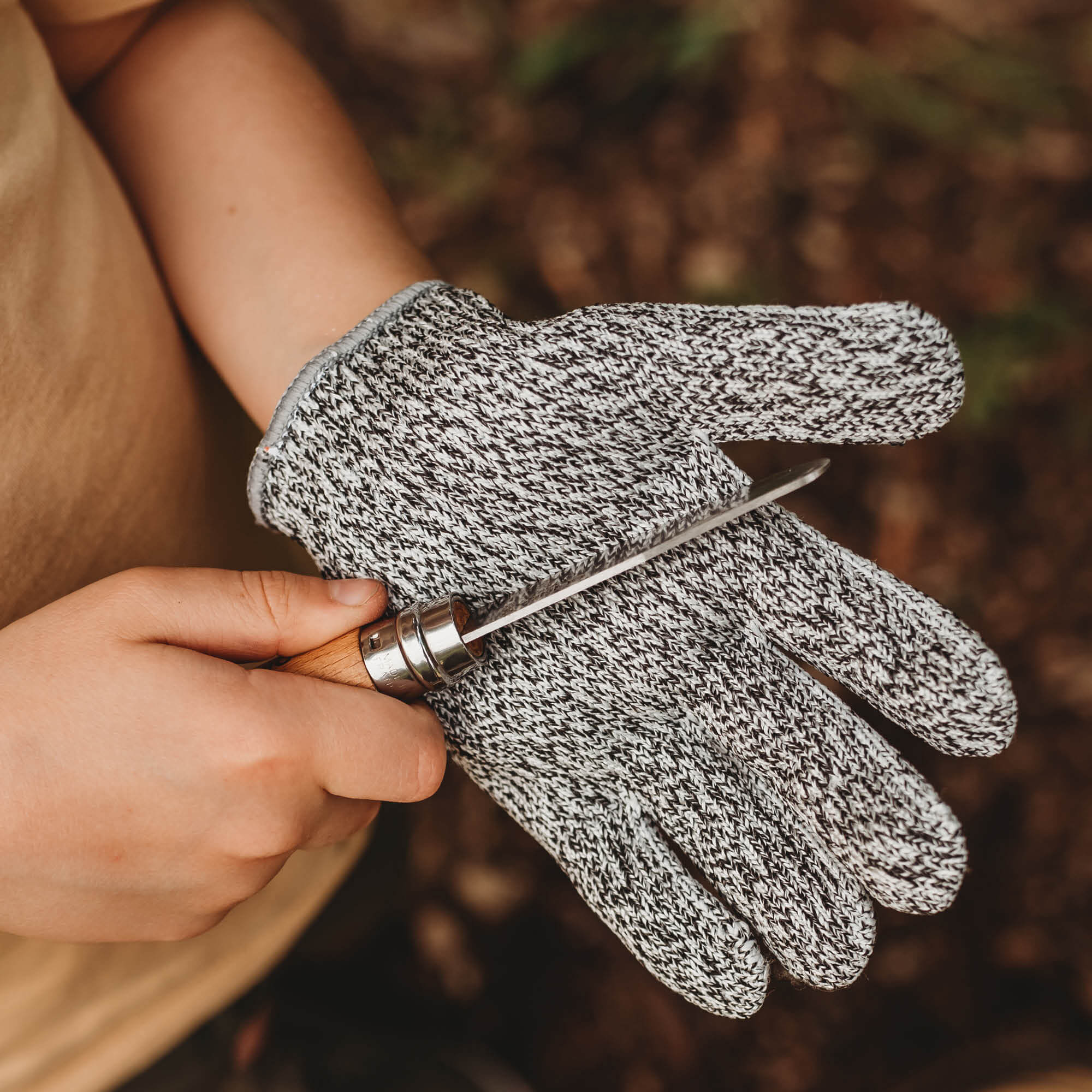 NoCry Cut Resistant Work Gloves for Women and Men, with Reinforced Fingers;  Comfortable, 100% Food Grade & Heavy Duty Cut Resistant Work Gloves —