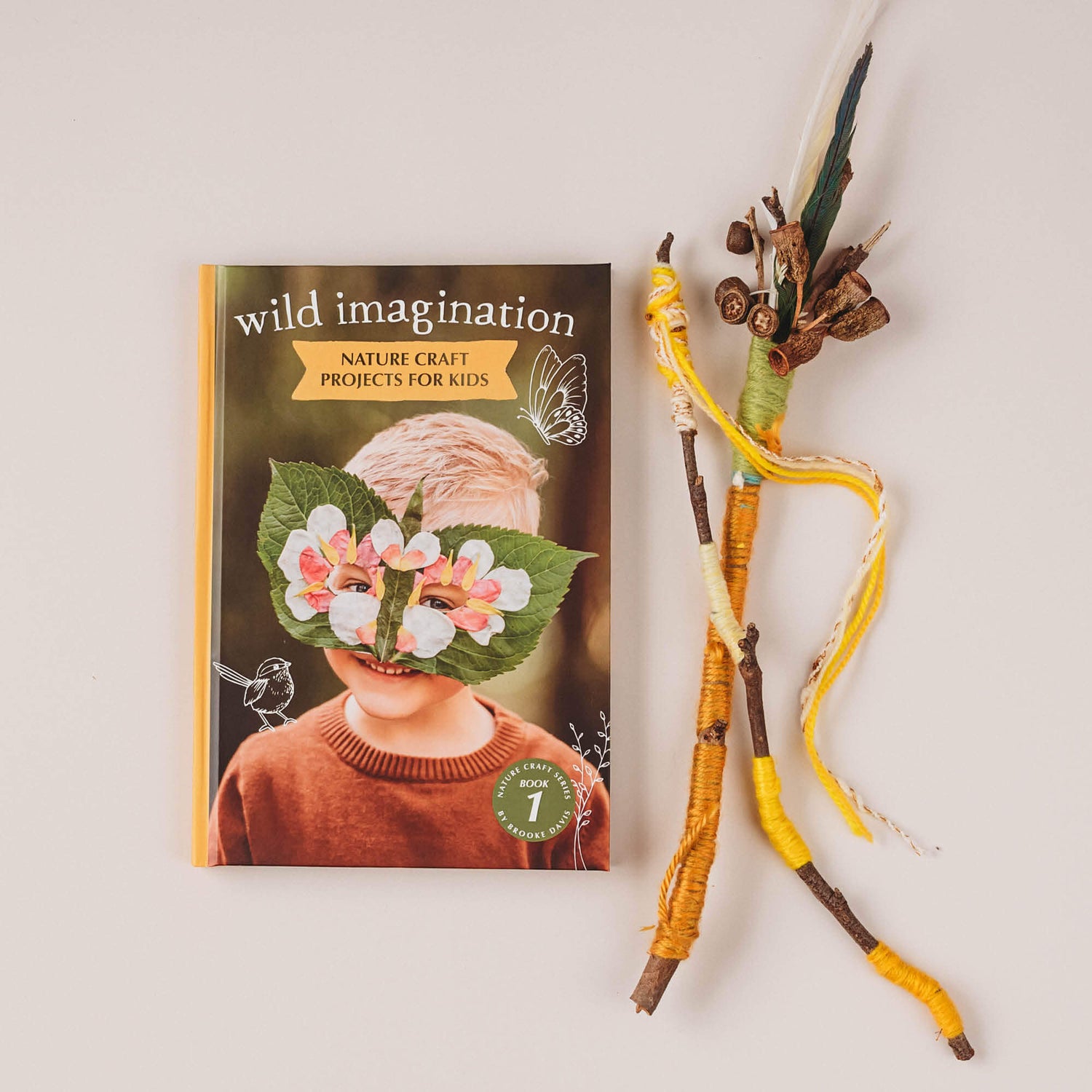 Wild Imagination featured in Nature Craft Starter Pack from Your Wild Books includes Wild Imagination book, Wild Child book, paint pens in classic colours and an opinel beginners whittling knife. Save 20%