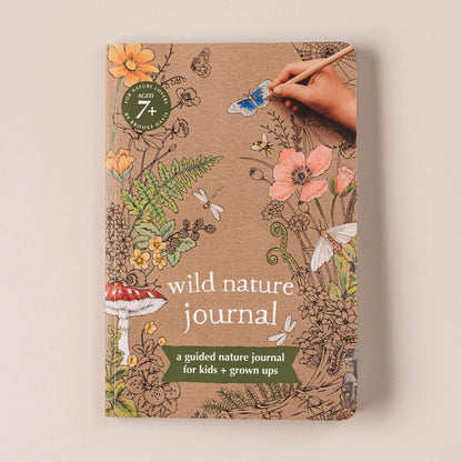 Wild Nature Journal book from Your Wild Books complete set of books for nature craft and play