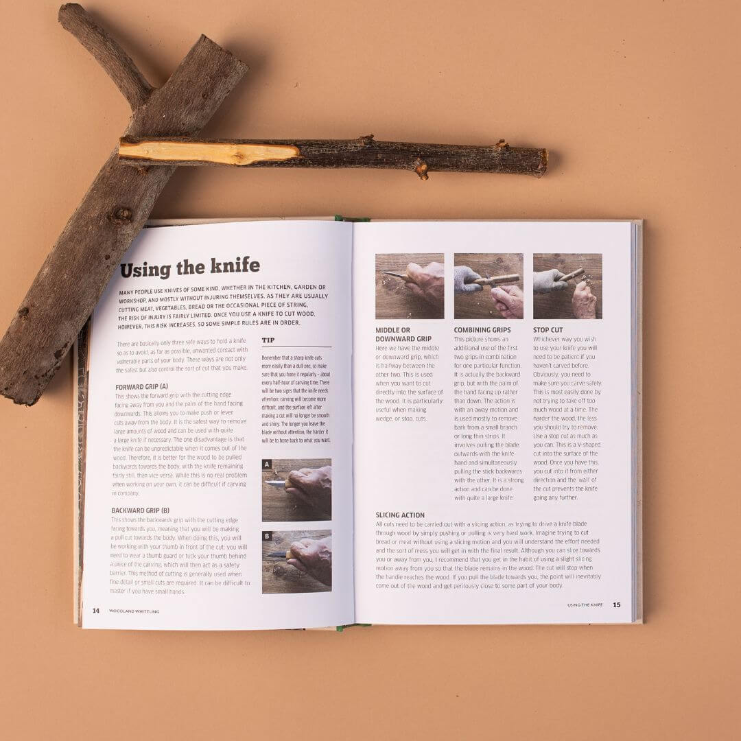 Woodland Whittling Book