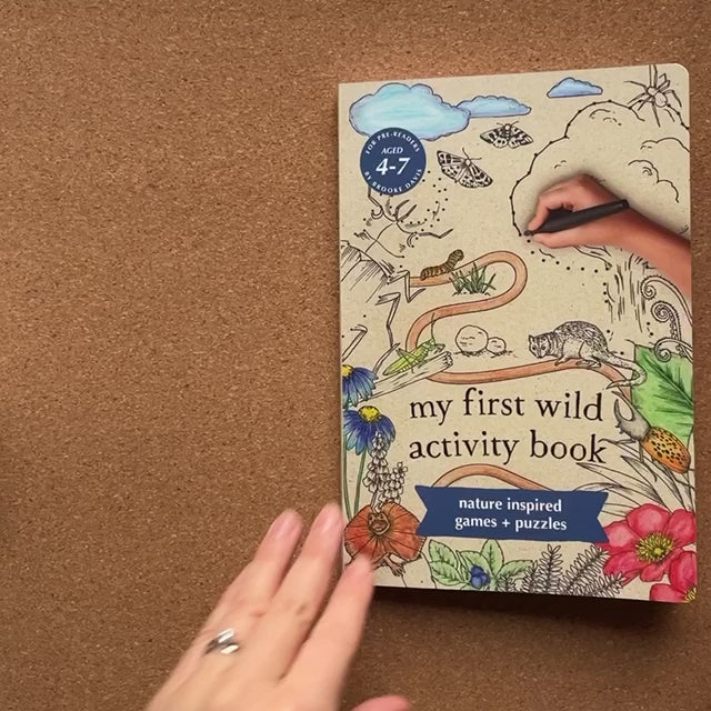 Video of all pages from My First Wild Activity Book made in Australia by Your Wild Books