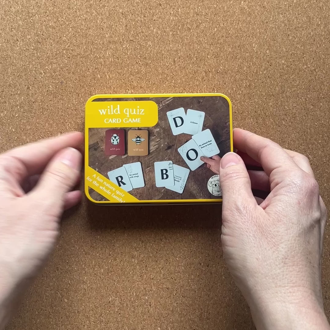 Wild Quiz card game